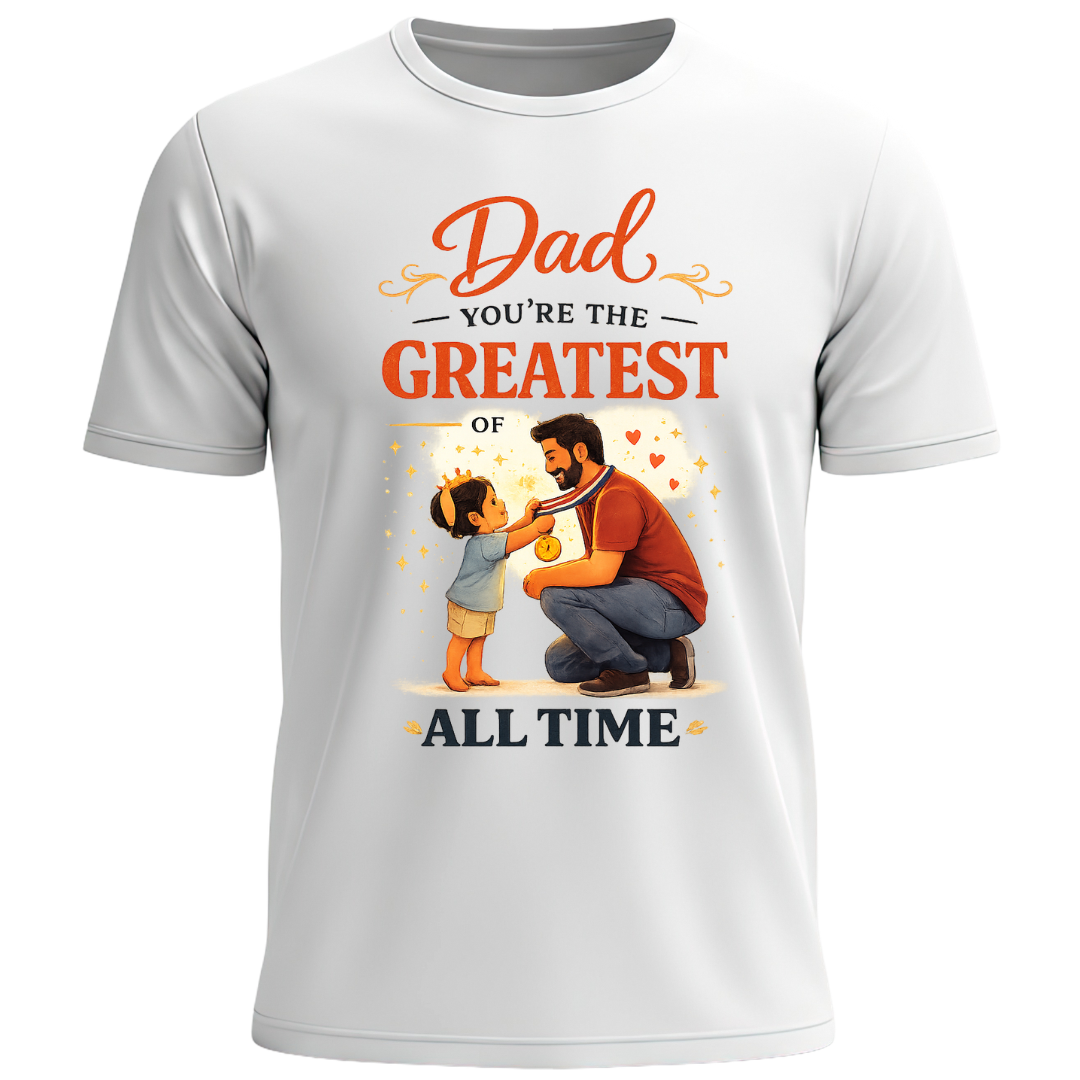 Dad You're the Greatest of All Time T-Shirt