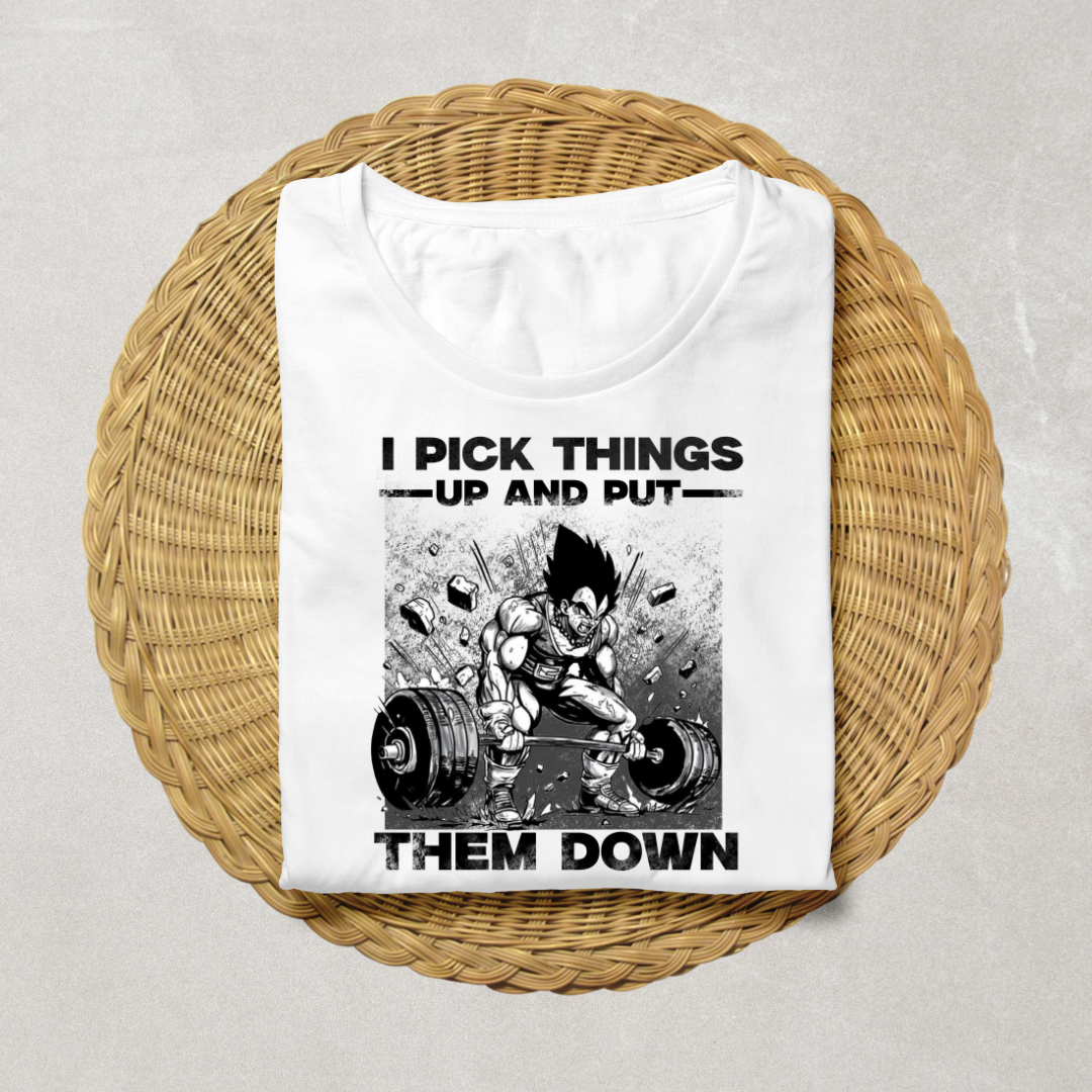 I Pick Things Up and Put Them Down Gym T-Shirt
